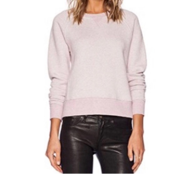 rag & bone Light Pink Crew Neck Sweater - Picture 3 of 12